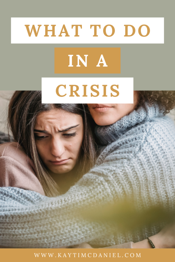 What to Do In A Mental Health Crisis
