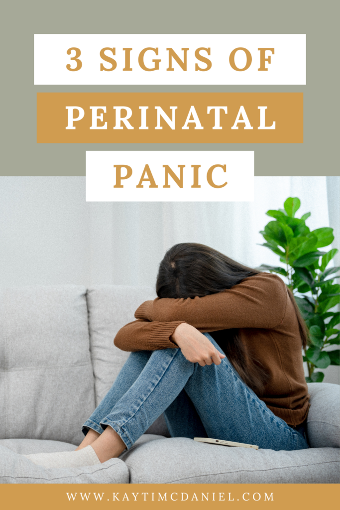 3 Signs of Perinatal Panic Disorder