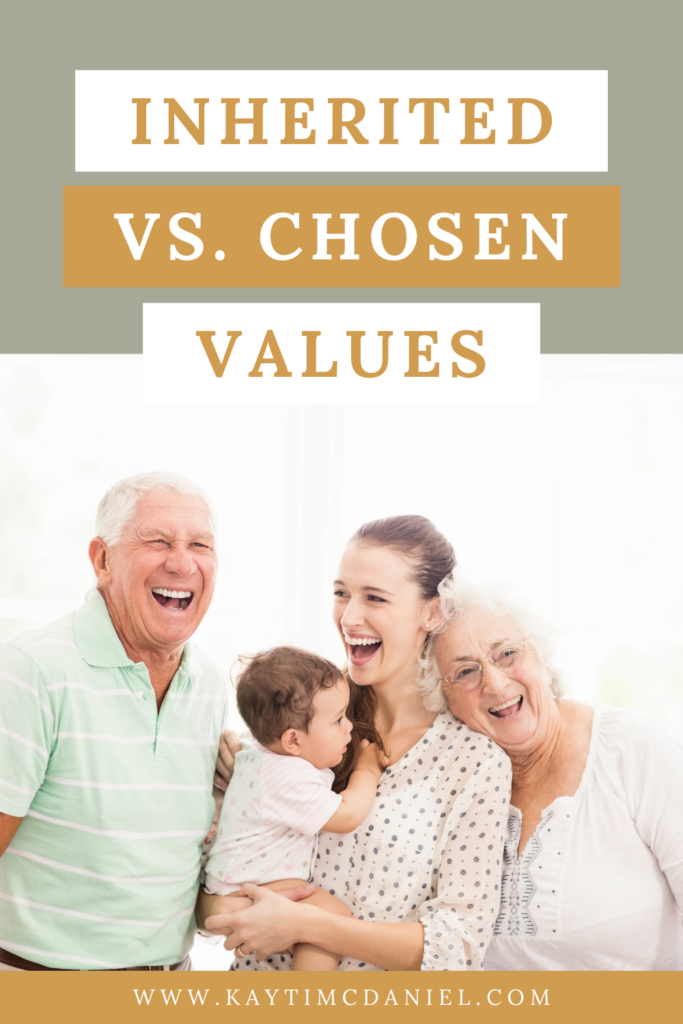 Inherited vs. Chosen Values