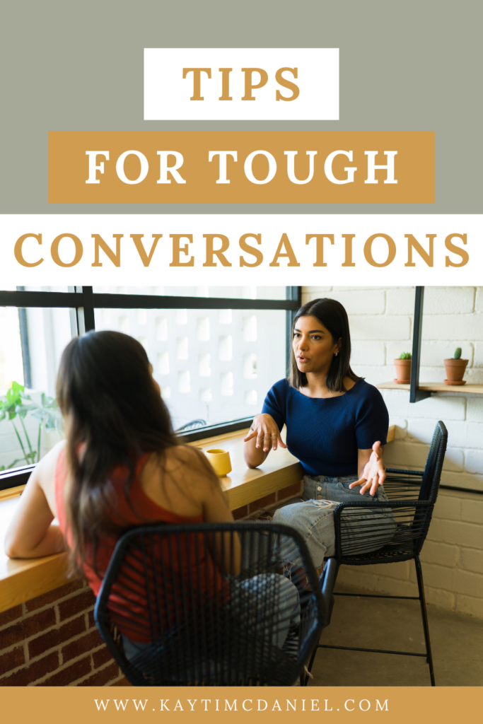 Tips for Tough Conversations